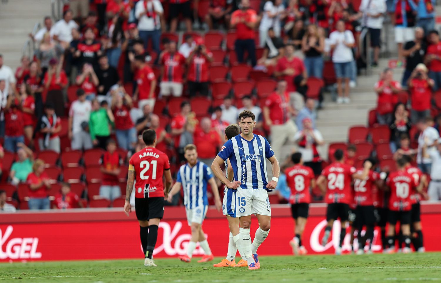 En imágenes: El Alavés pierde ante el Mallorca en Son Moix