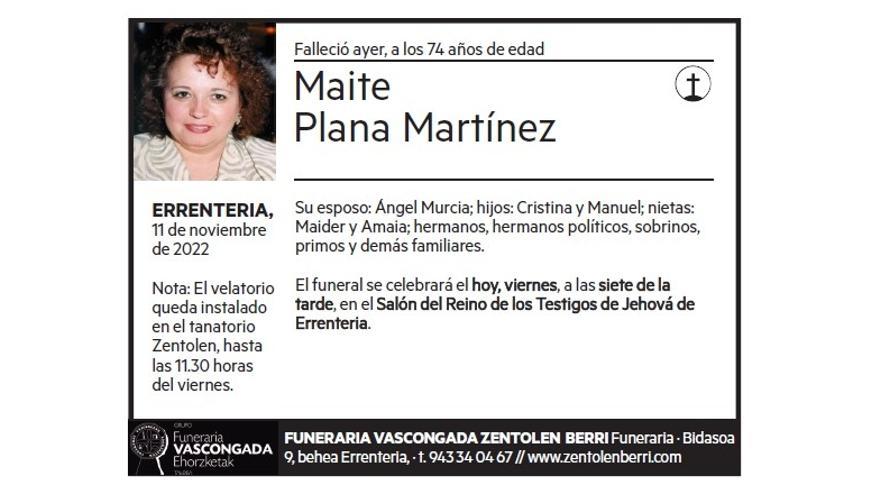 Maite Plana Martínez
