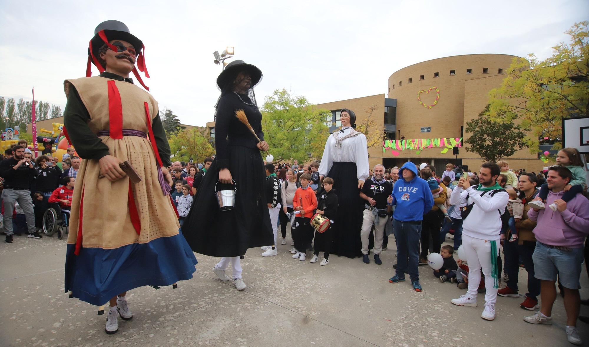 Fotos: Nafarroa Oinez 2025 en la ikastola Paz de Ziganda de Villava - Atarrabia