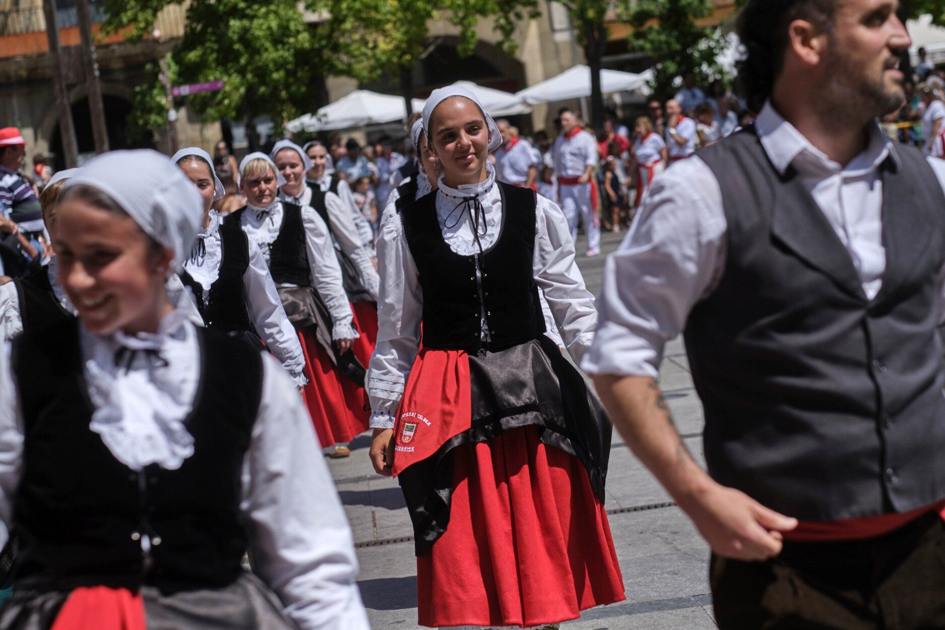 Fotos del inicio de las fiestas de Estella-Lizarra