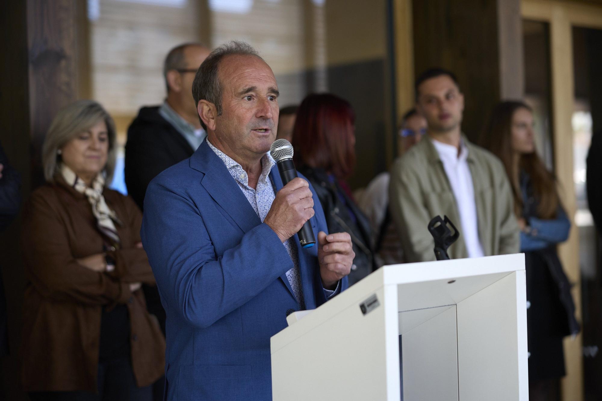 Inauguración del edificio destinado  a espacio joven del Ayuntamiento del Valle de Aranguren