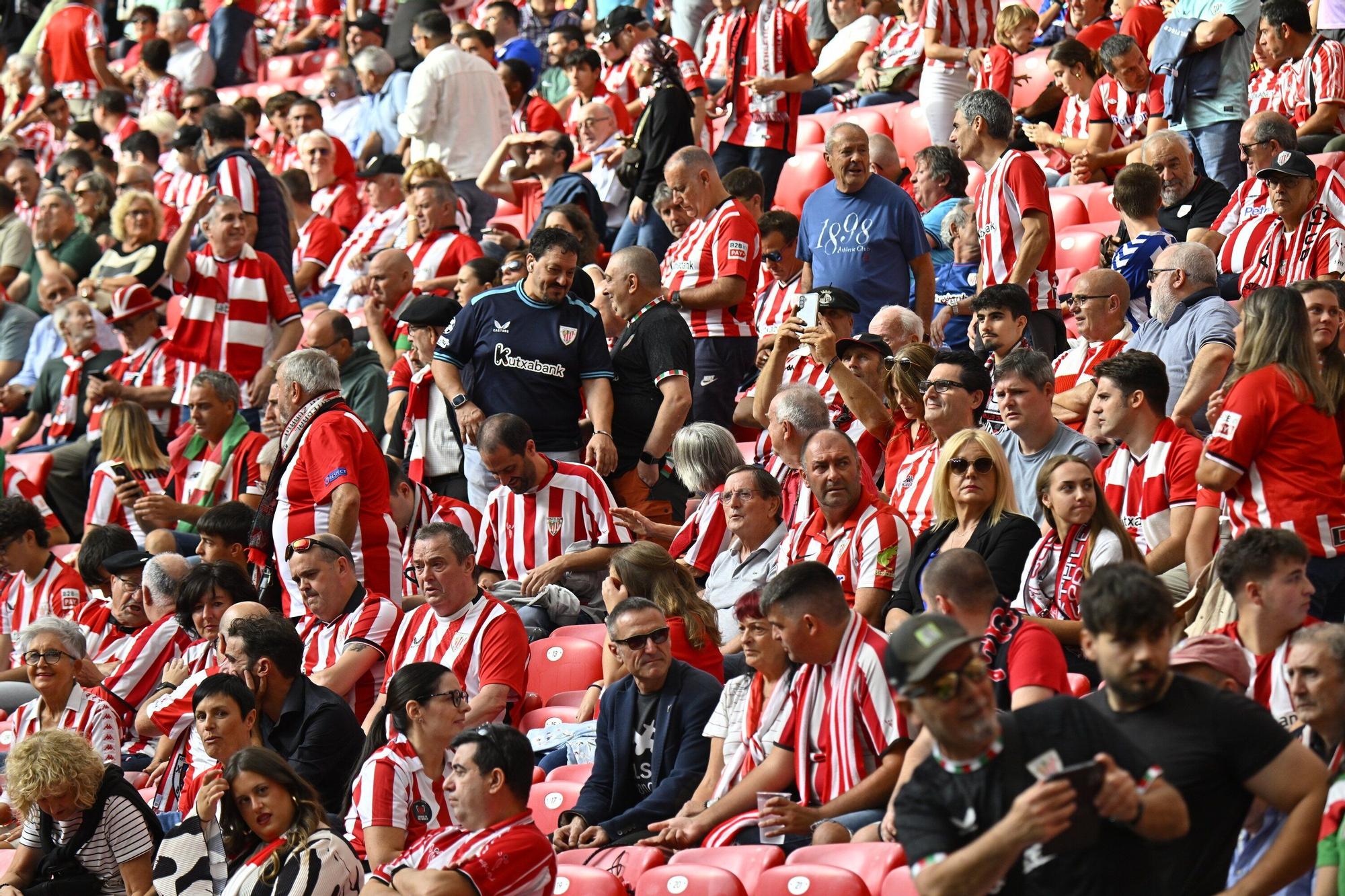 En imágenes: ¿Has estado en San Mamés viendo el Athletic-Alavés? Búscate en nuestra galería