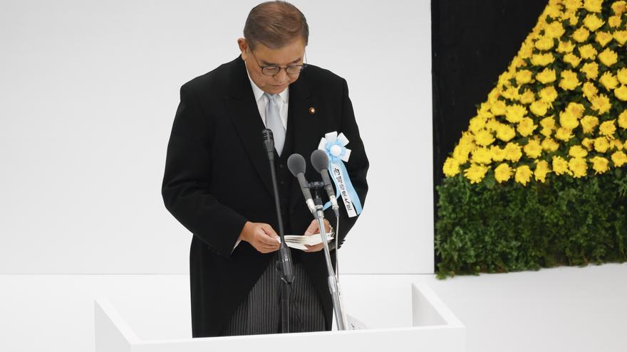 El primer ministro de Japón rescata el término &quot;remordimiento&quot; para conmemorar los 80 años del fin de la IIGM