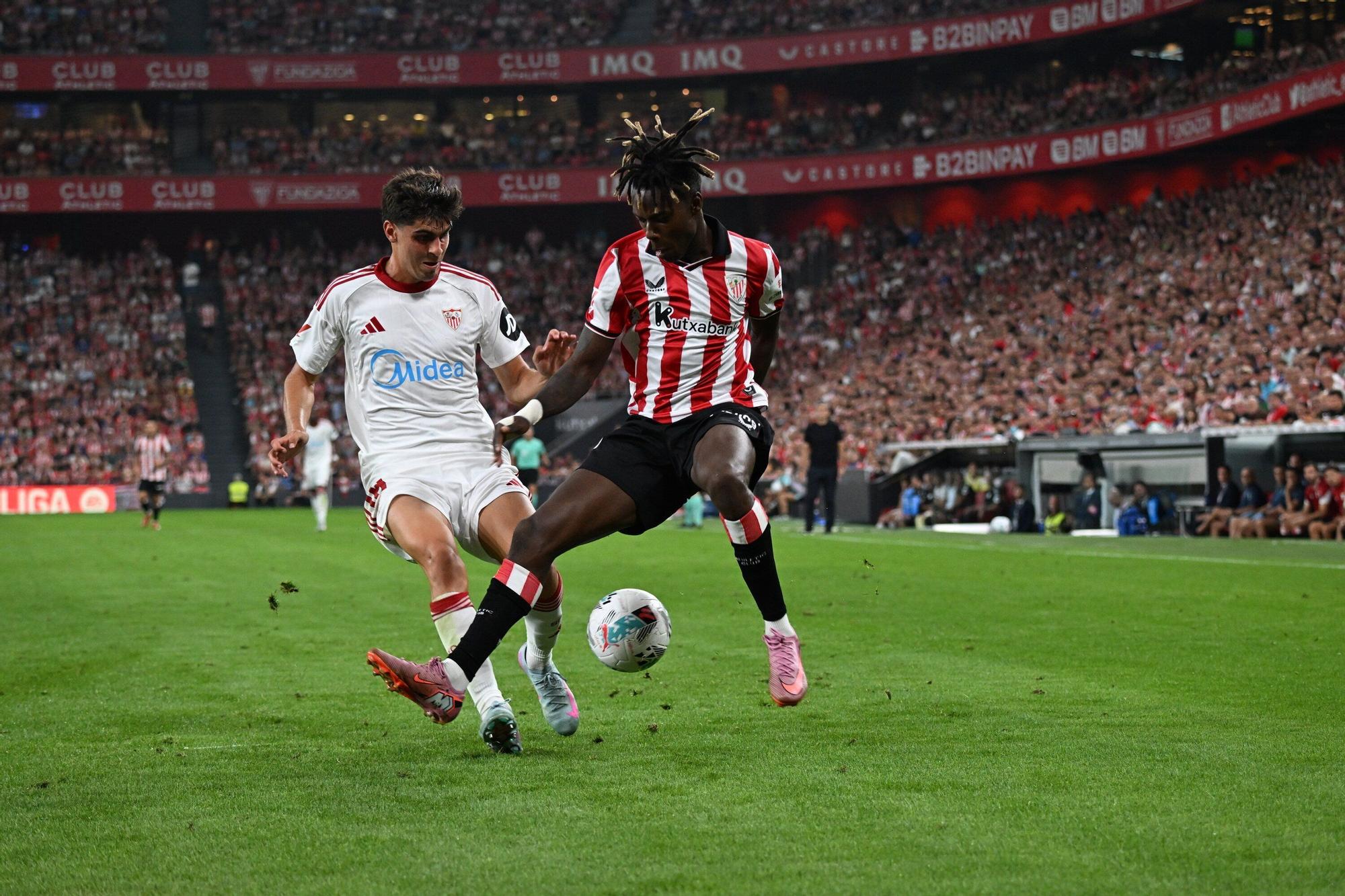 El Athletic-Sevilla, en imágenes