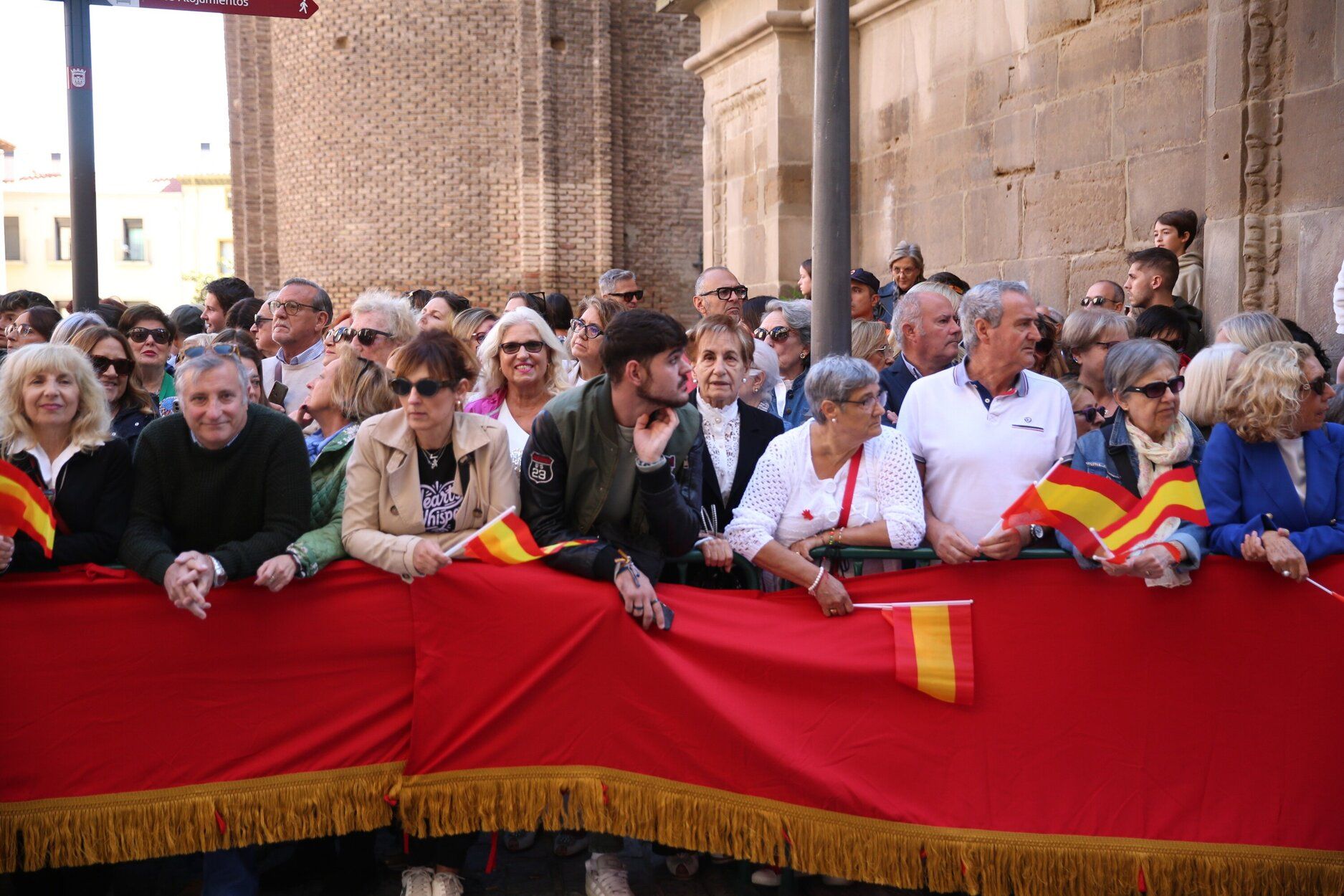 Fotos de la visita de los Reyes a Olite