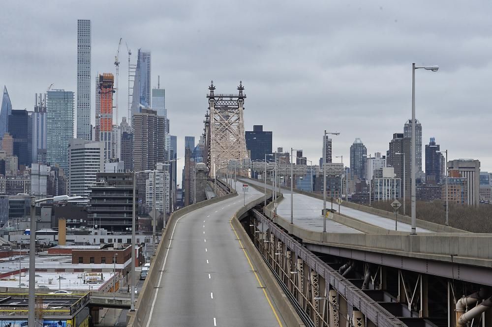 Nueva York: una ciudad vacía por el miedo al coronavirus