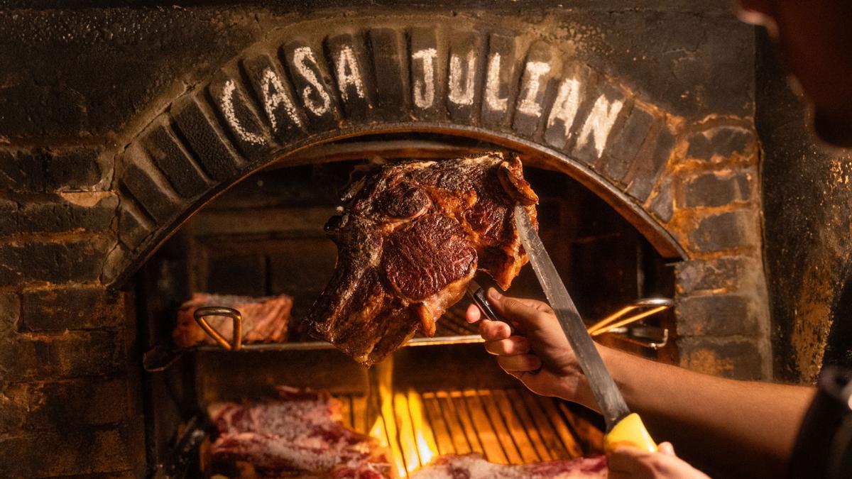 Gorrotxategi opina que el secreto para elaborar la carne es el punto de cocción y de sal