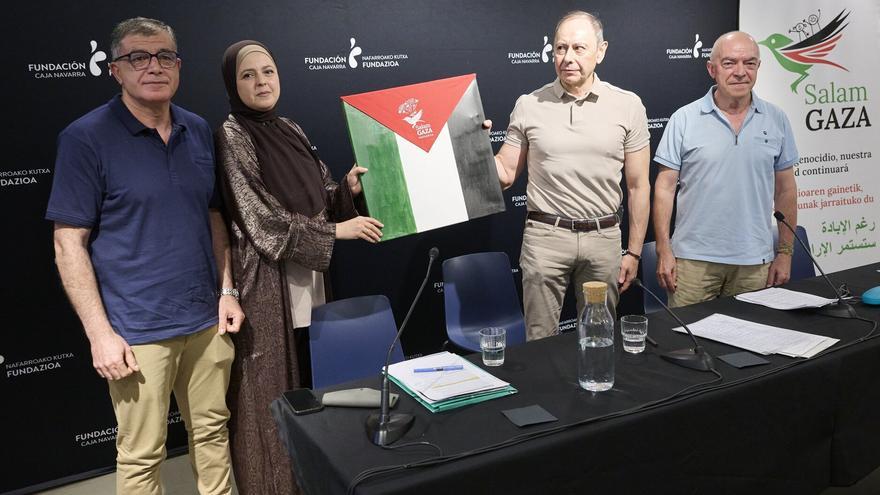 Un proyecto navarro brinda educación, apoyo e integración a 240 niños huérfanos de Gaza