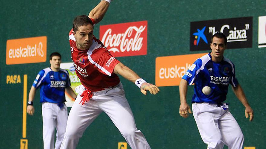 Triunfo de Olaizola II e Ibai Zabala en la última semifinal