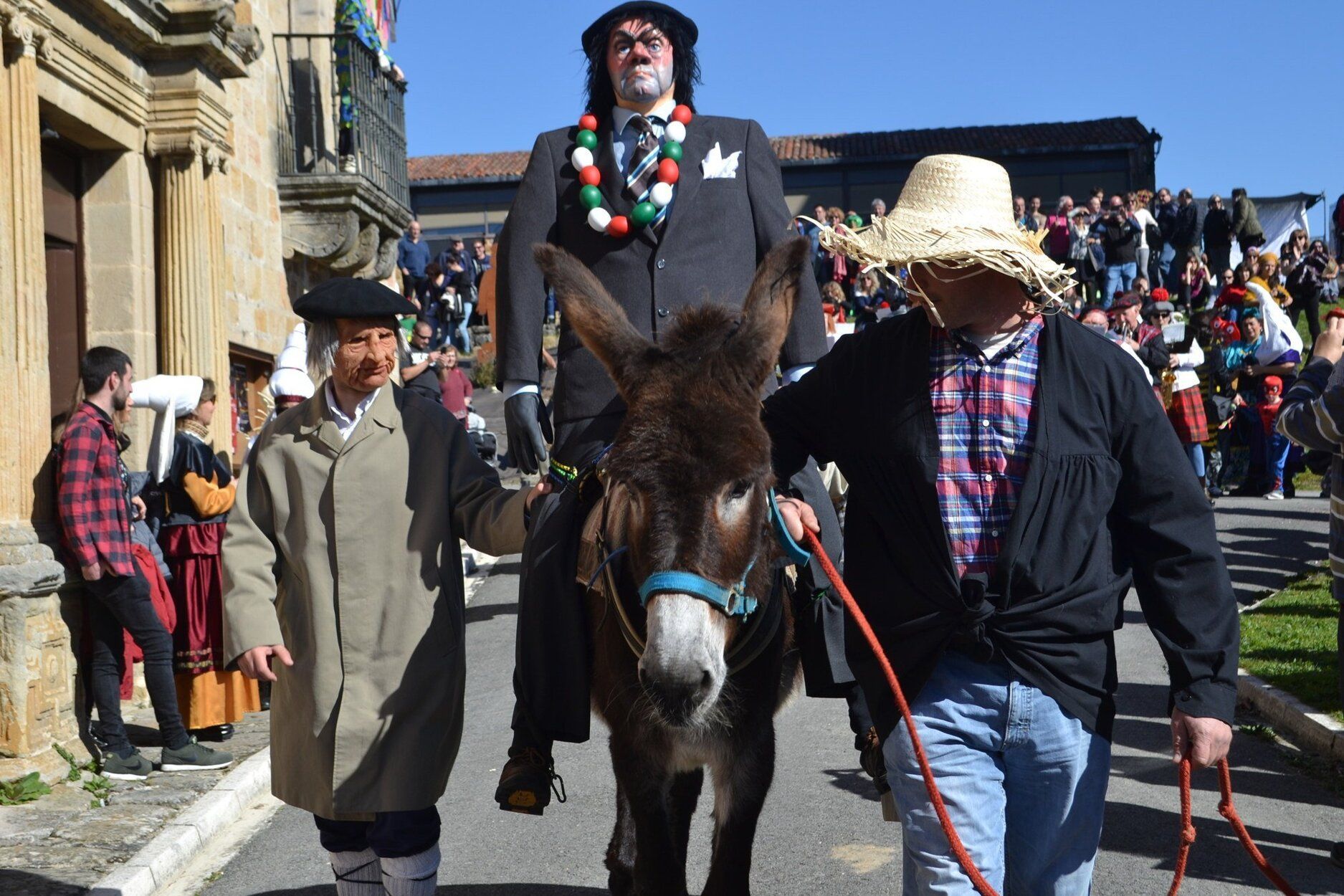 Markitos, el personaje principal en Zalduondo.