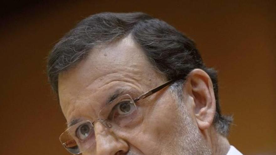 Rajoy comparece ante el pleno del Congreso con el fin de dar explicaciones del &#039;Caso Bárcenas&#039;.
