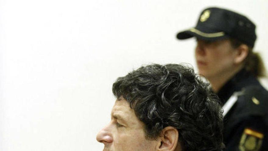 Jon Enparantza, durante el juicio que se celebra contra él en la Audiencia Nacional.