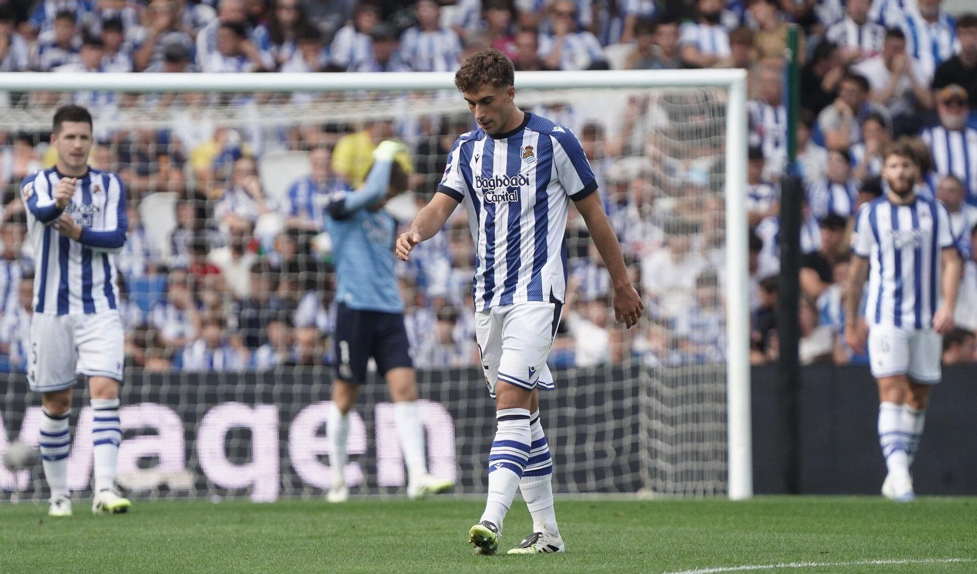 El Real Sociedad - Real Madrid, en imágenes