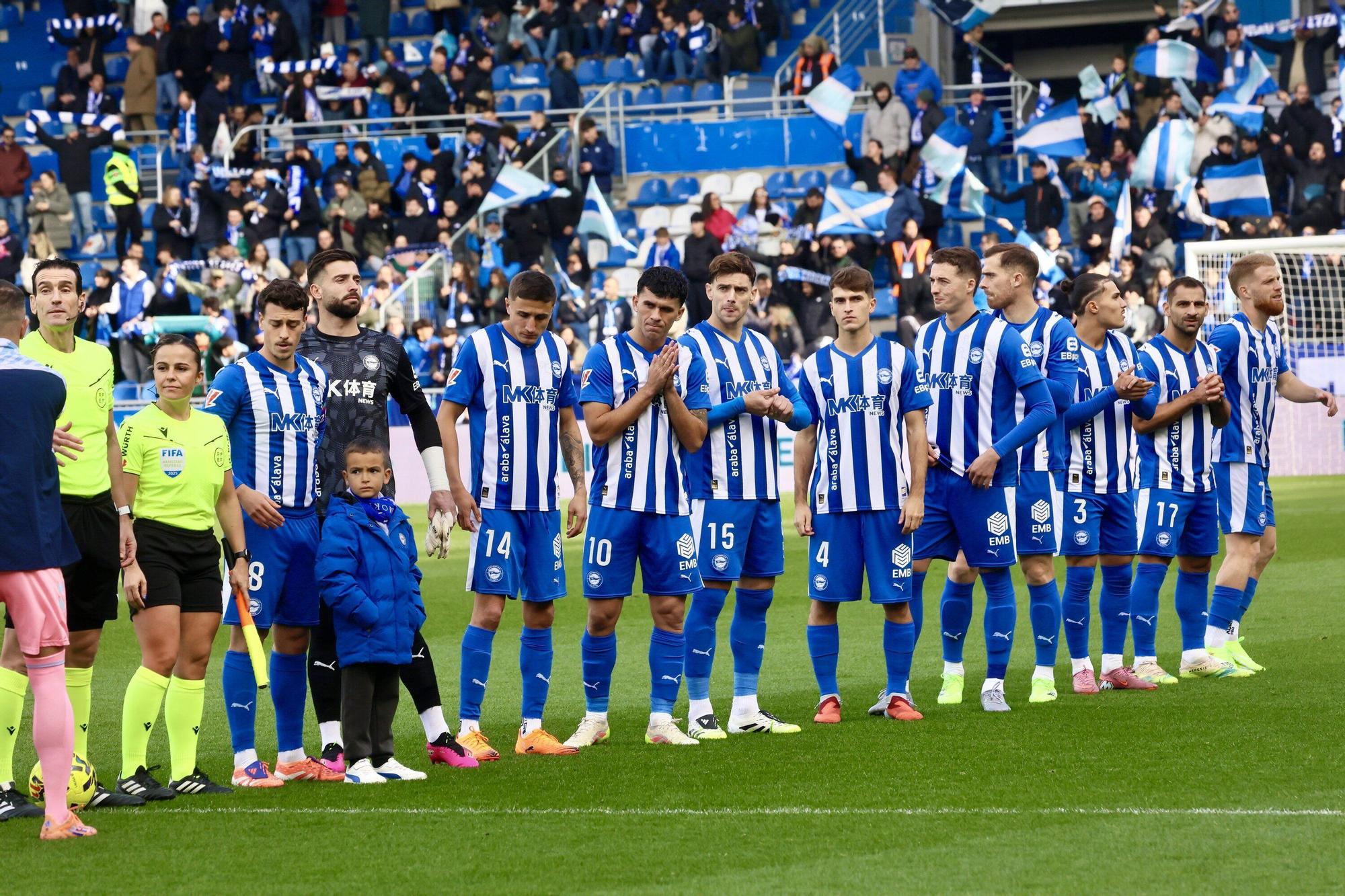 En imágenes: Alavés - Celta en Mendizorroza