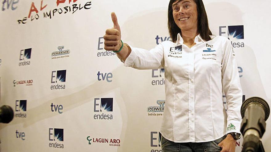 Edurne Pasaban afronta el reto 14+1, el Everest sin oxígeno
