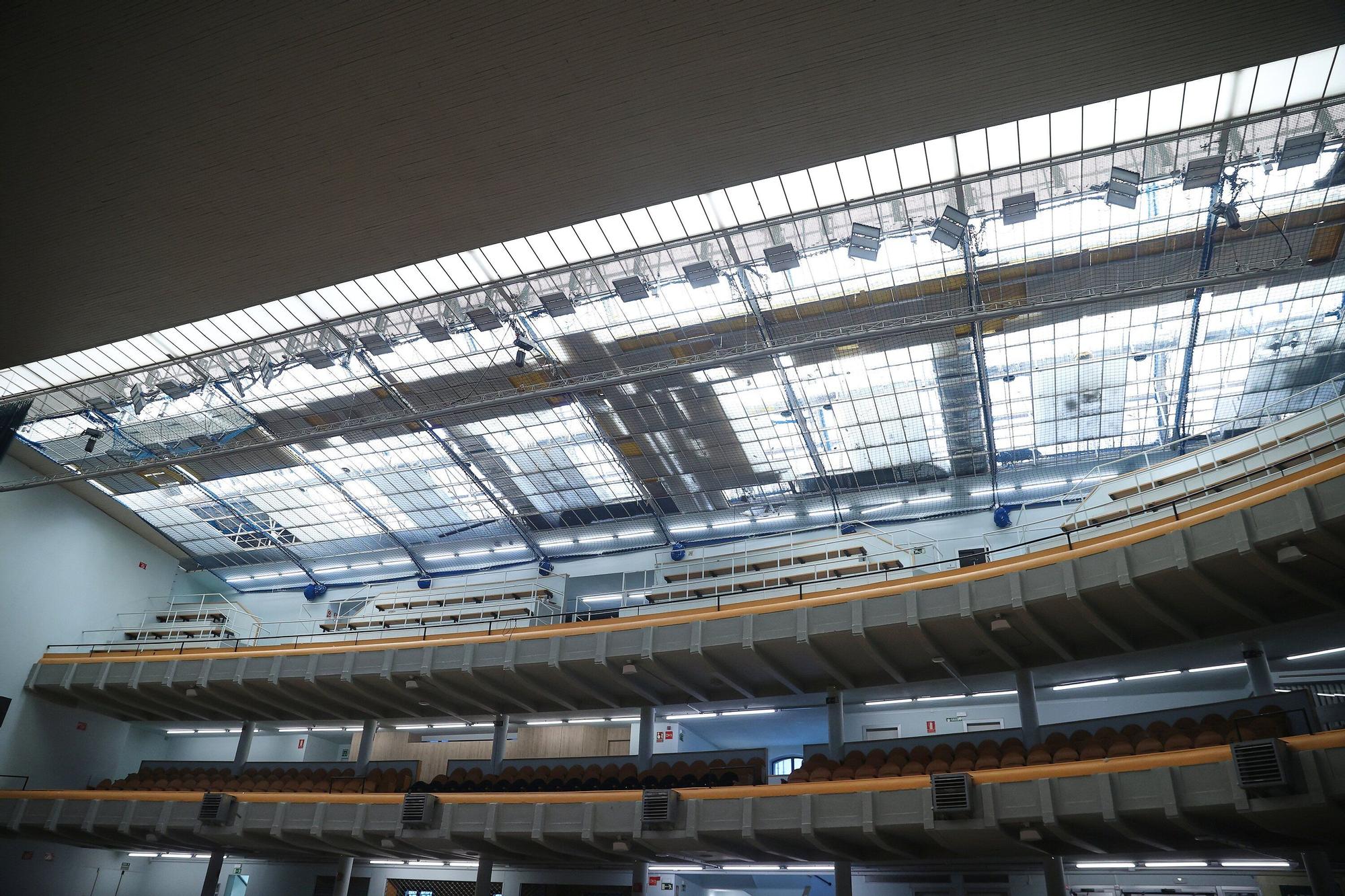 Obras de eficiencia energética en el frontón Labrit