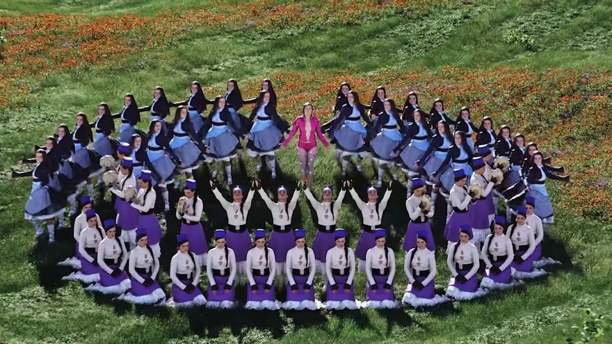 Amaia Romero rinde homenaje a la Sierra de Aralar en su nuevo videoclip