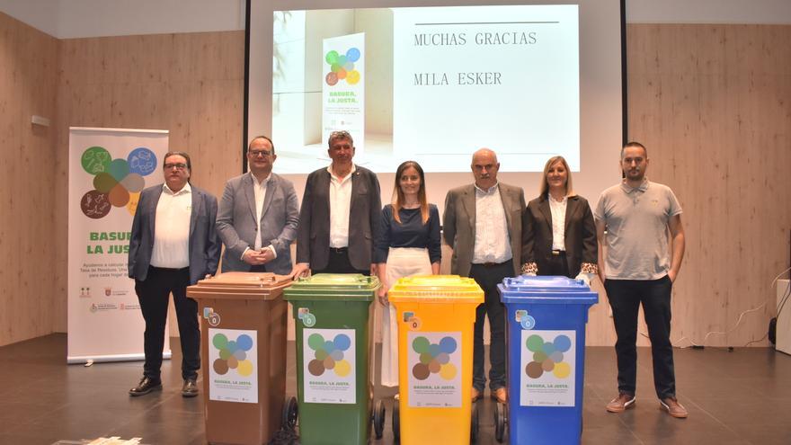 La Ribera Alta ensaya dos modelos de pago por generación de residuos