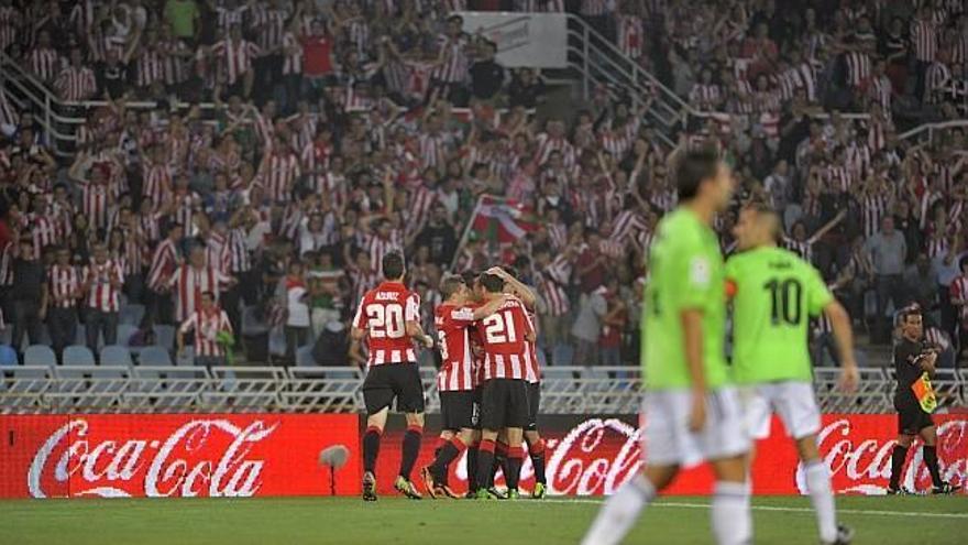 La visita a Anoeta acaba en fiesta