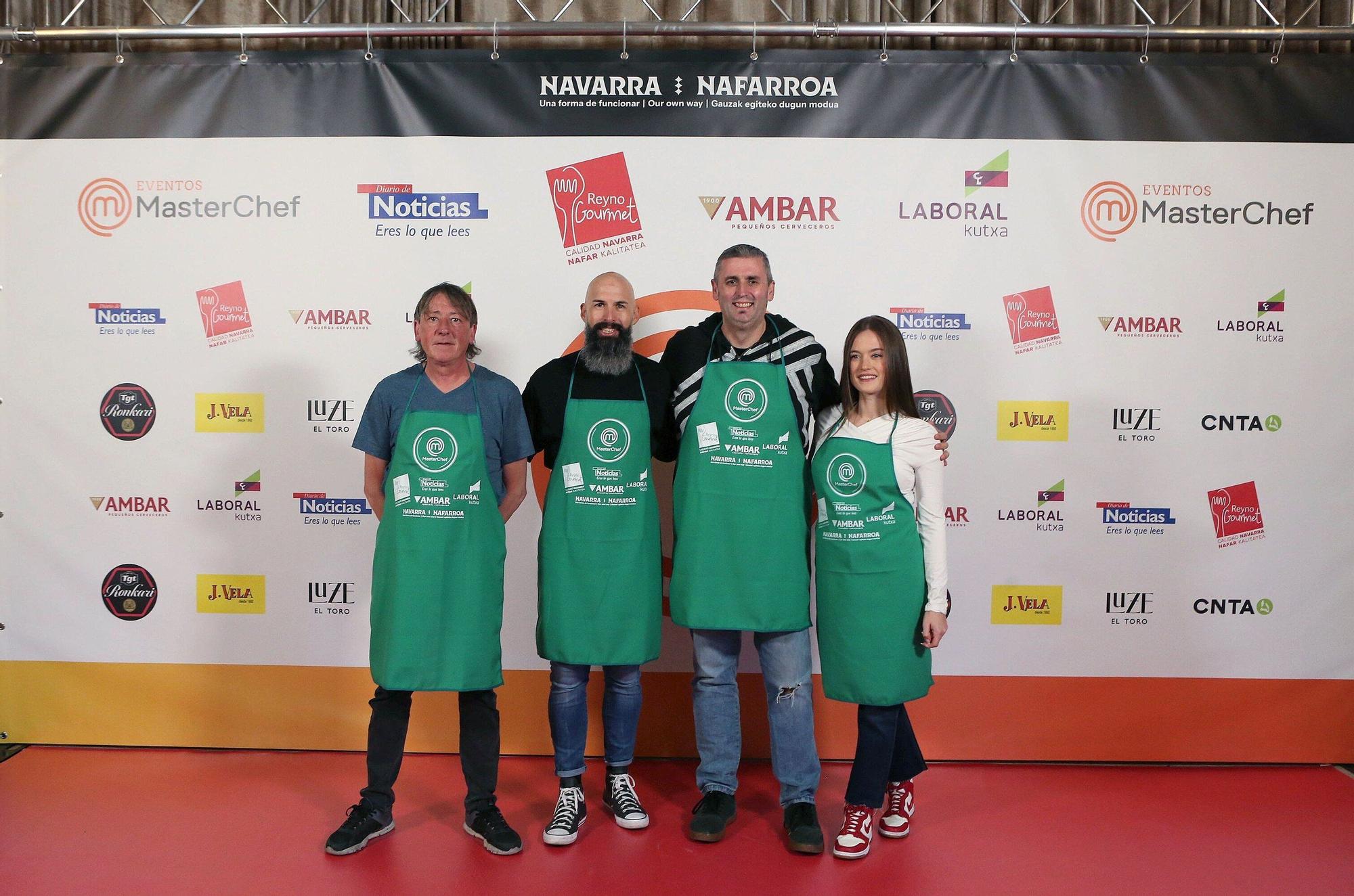 Los 20 equipos participantes en Eventos MasterChef Navarra