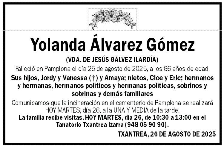 Yolanda Álvarez Gómez