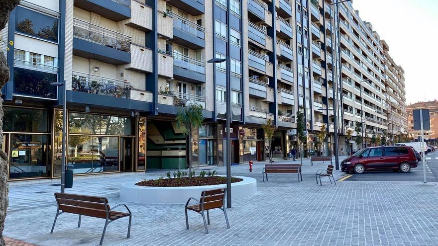 Una farola para recordar a Lorca en Tudela