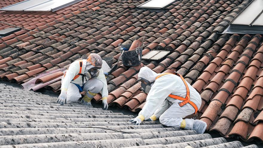 Trabajos de retirada de amianto de Deskamytek