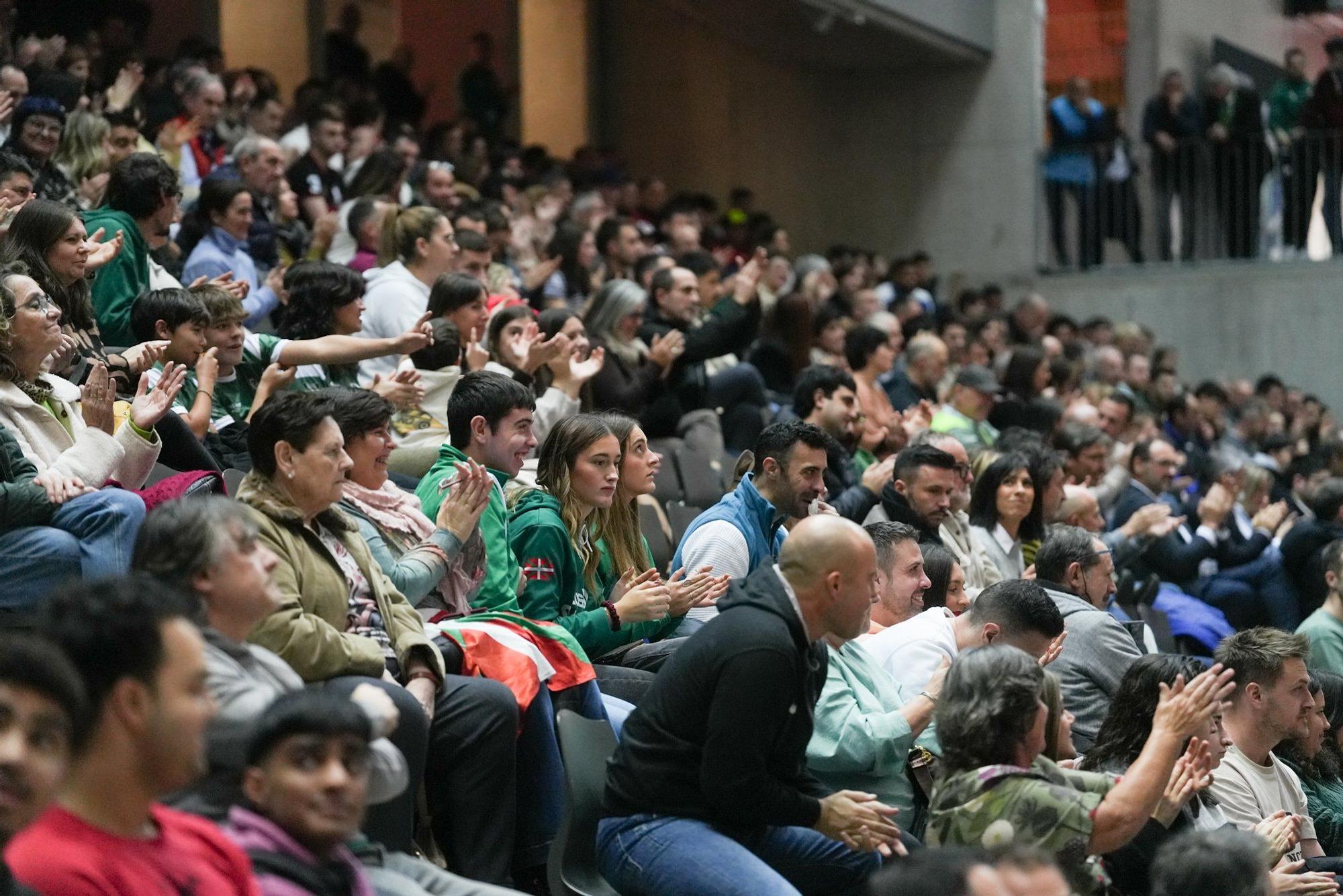 Gaubeka e Imanol superan a Necol-Brefel en la primera jornada de la Liga de Naciones en Bilbao.