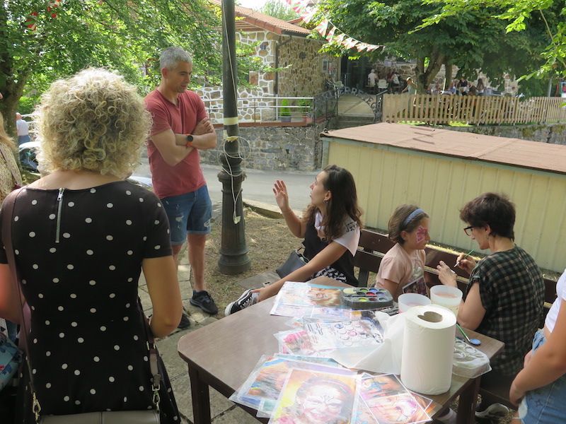 Las fiestas del barrio Aztiria de Legazpi y Gabiria, en imágenes