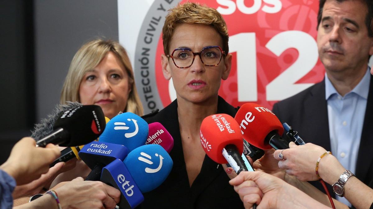 La presidenta María Chivite.