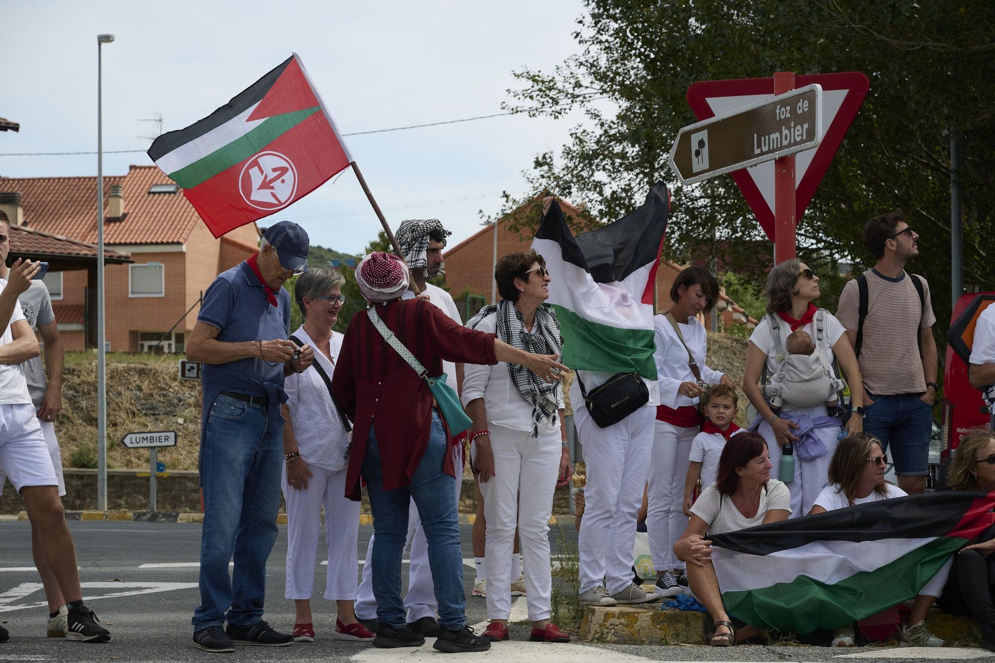 Fotos de la etapa navarra de La Vuelta 25 entre Sendaviva y Larra - Belagua