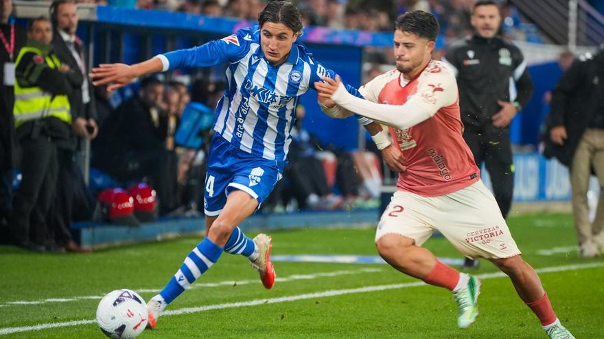 Las mejores imágenes del Alavés-Málaga