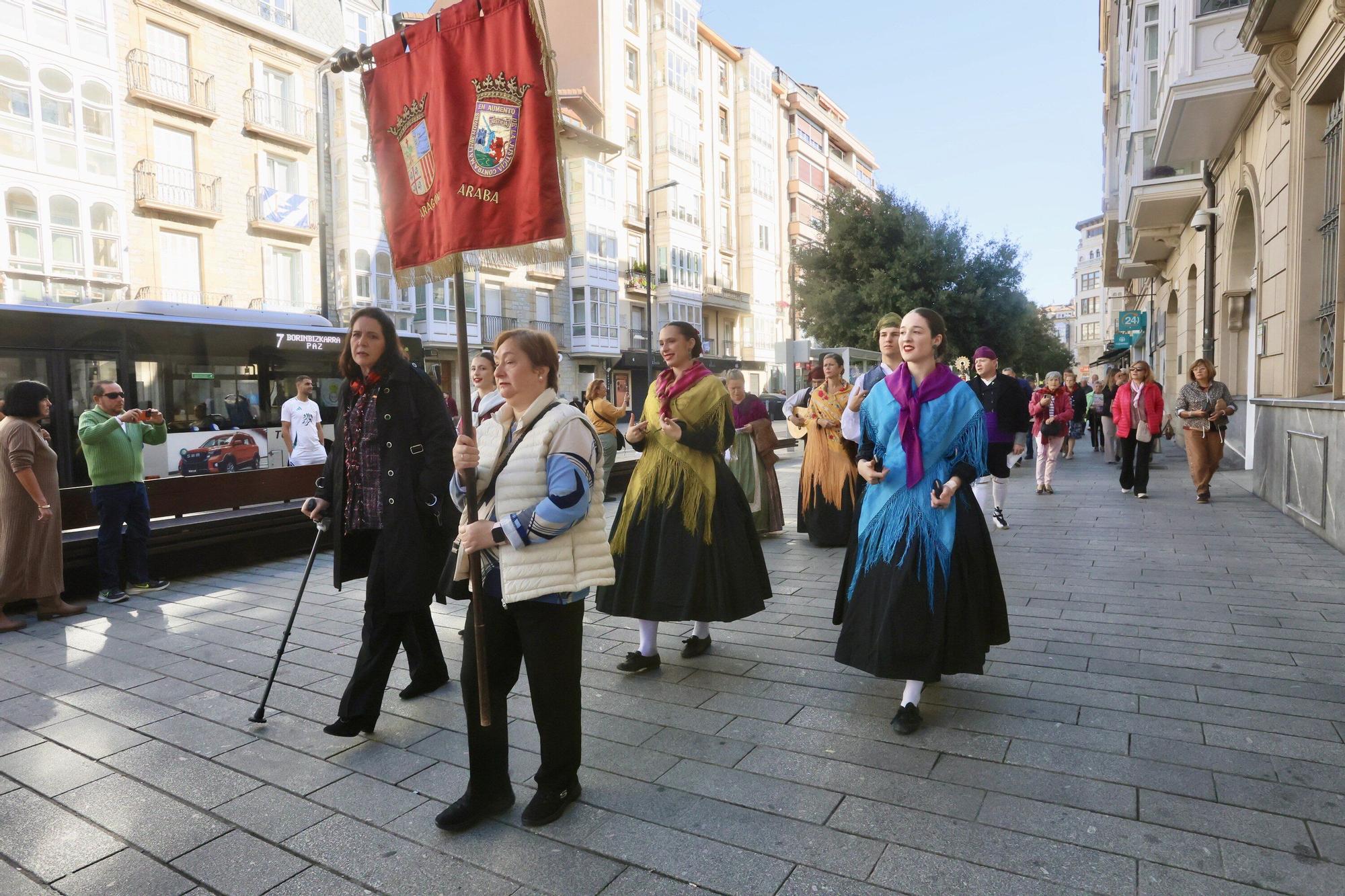 Vitoria celebra El Pilar de la mano de la Casa de Aragón