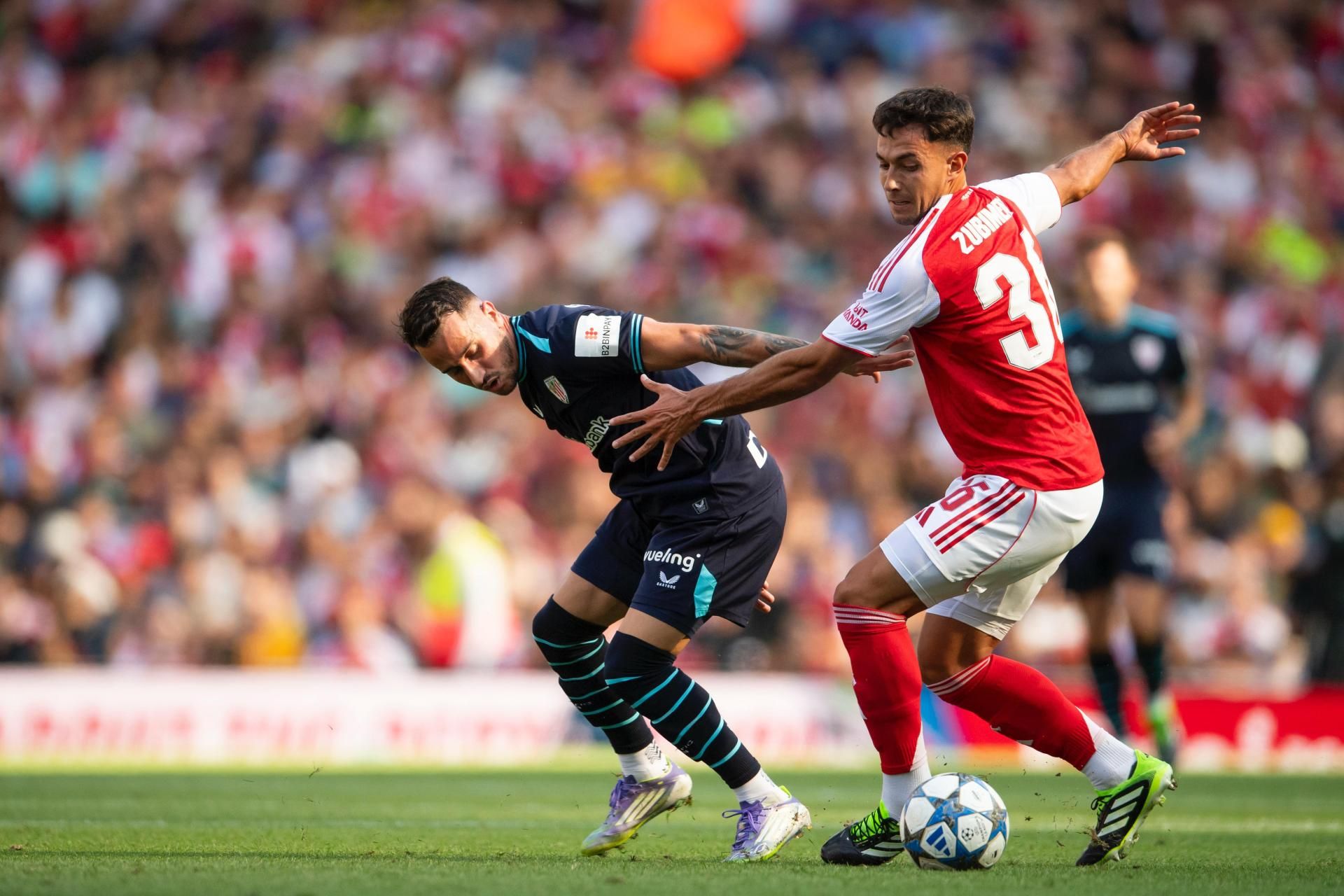 El Arsenal-Athletic, en imágenes