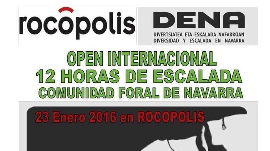 I Open Internacional doce horas de escalada de Navarra