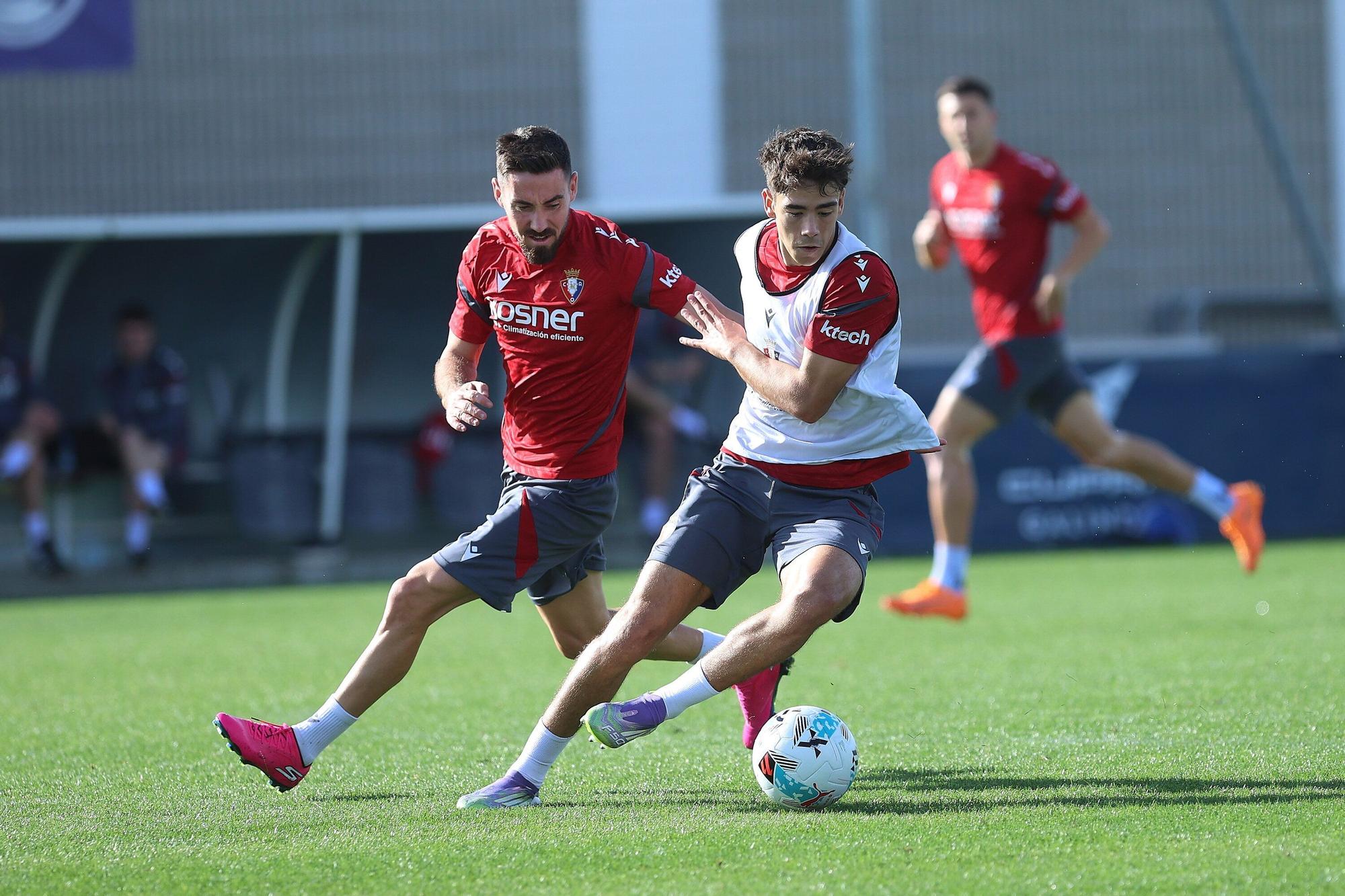 [FOTOS] Osasuna sigue preparando el partido ante el Celta