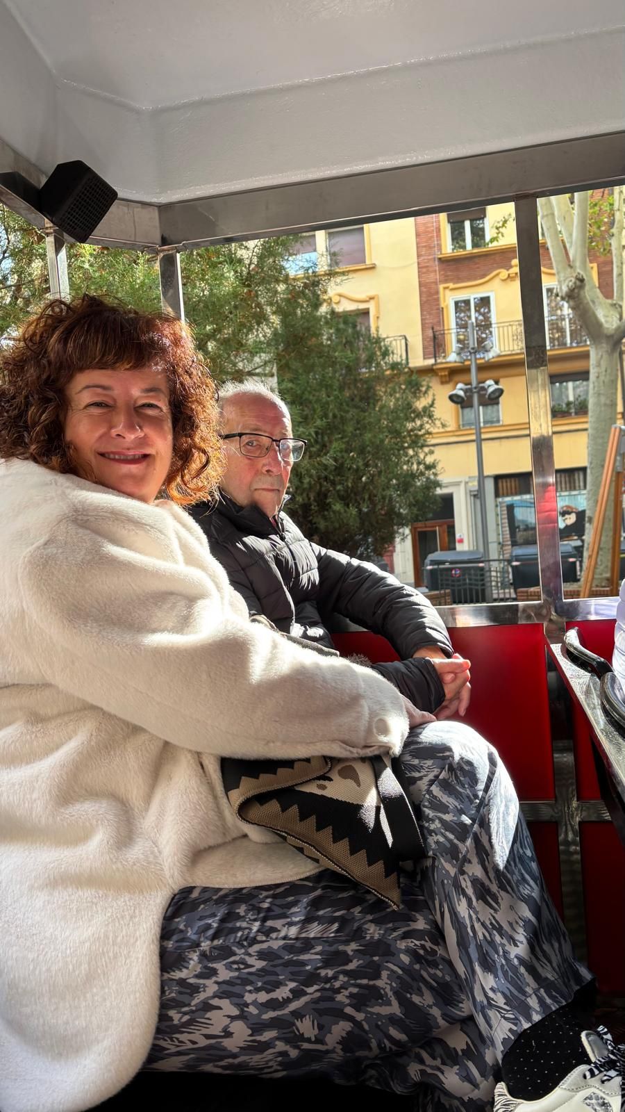 En imágenes: El recorrido más especial del tren Gasteiztxo de Vitoria