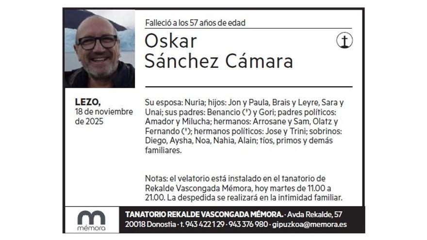 OSKAR SANCHEZ CAMARA
