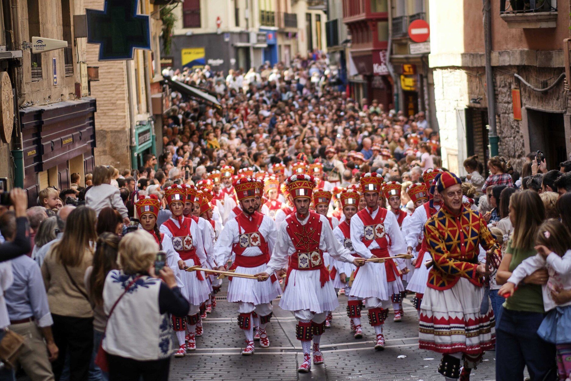 Fotos de la procesión de San Fermín Txikito