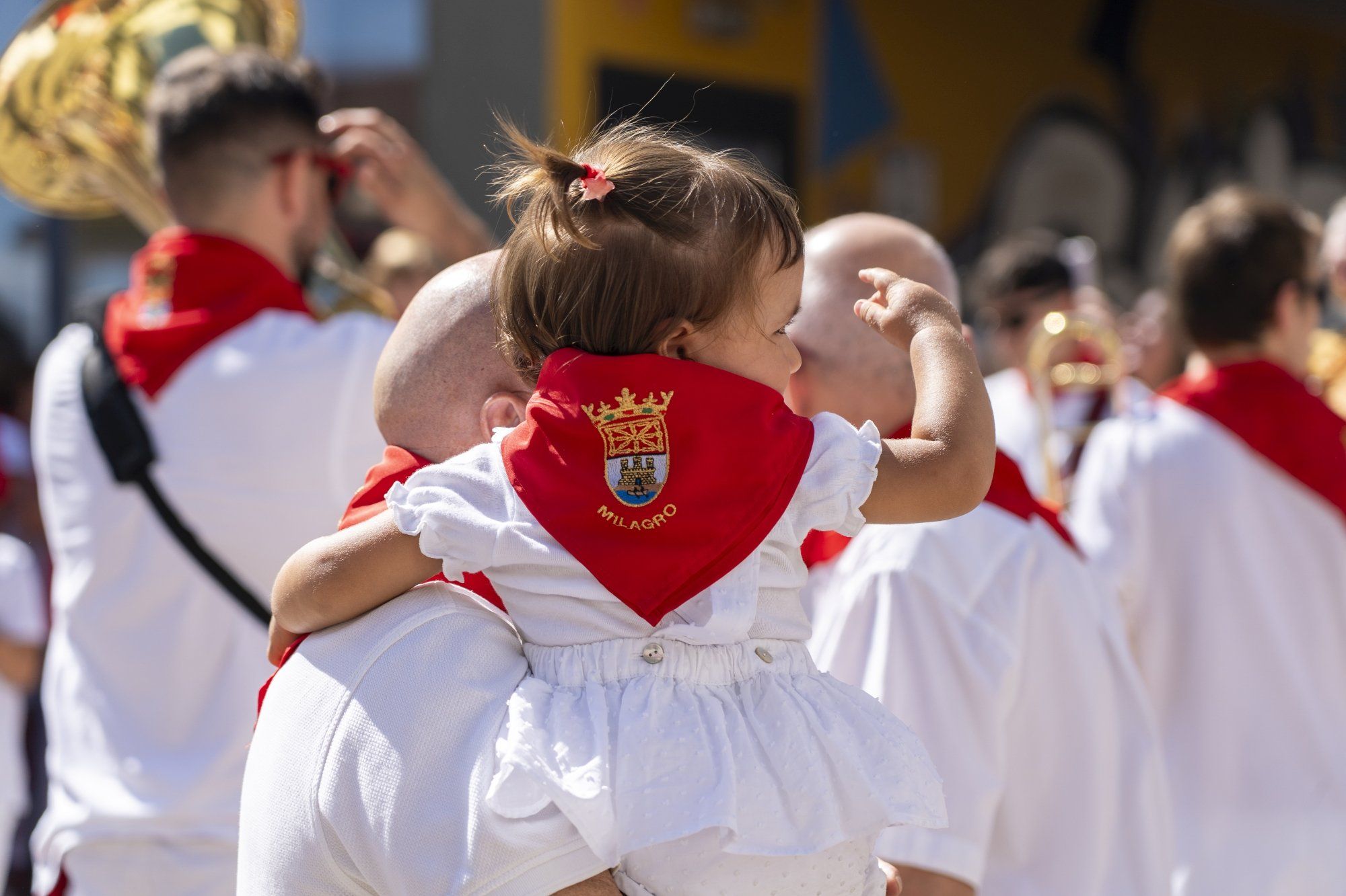Fotos del cohete de fiestas de Milagro 2025