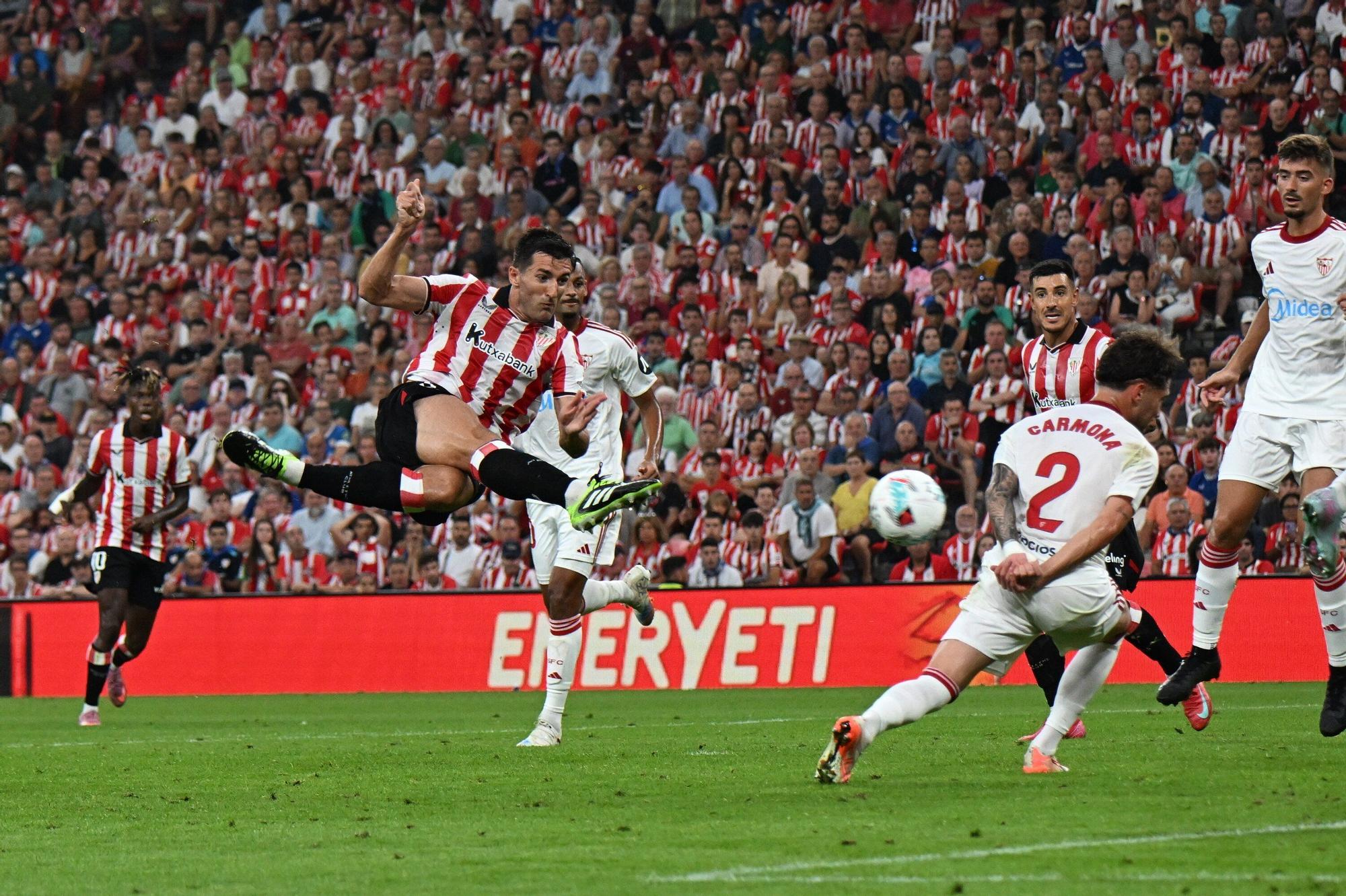 El Athletic-Sevilla, en imágenes