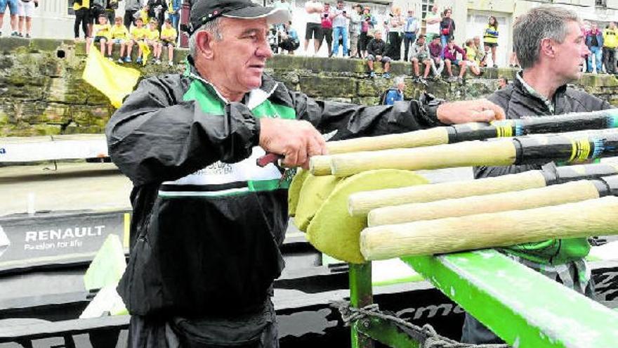 José Luis Korta, durante la primera jornada de la pasada Bandera de La Concha.