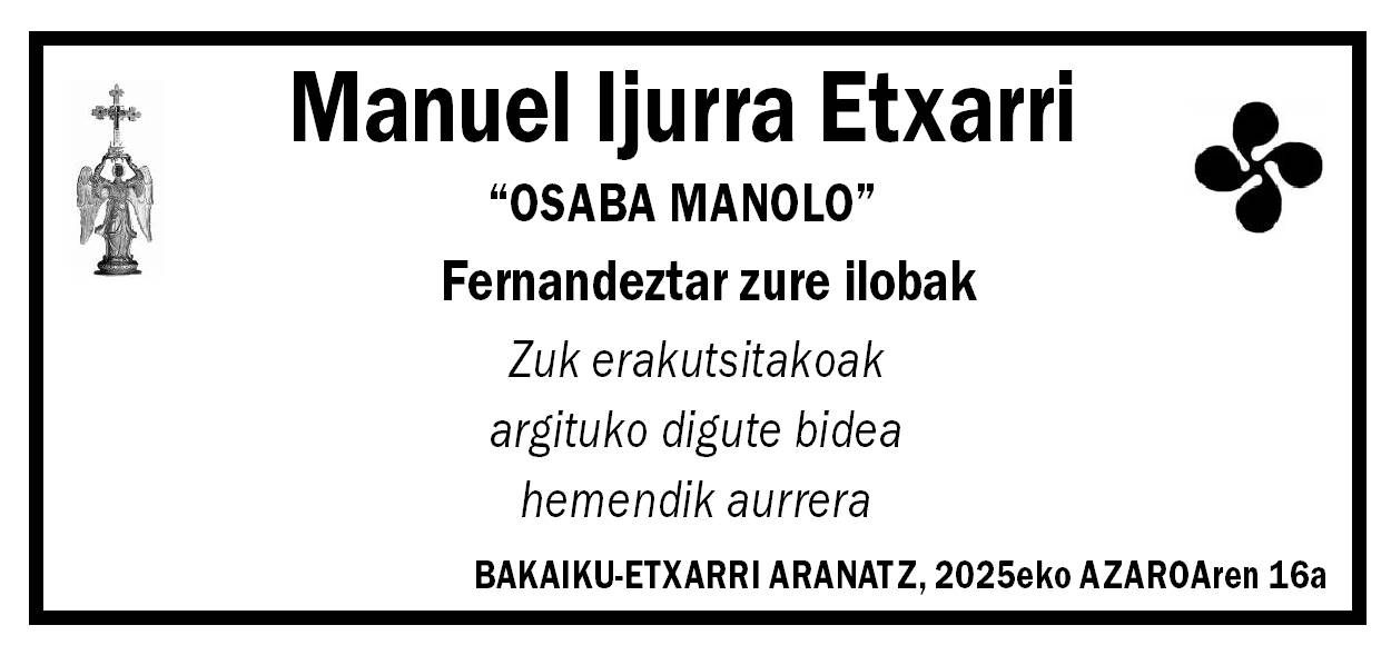 Manuel Ijurra Etxarri