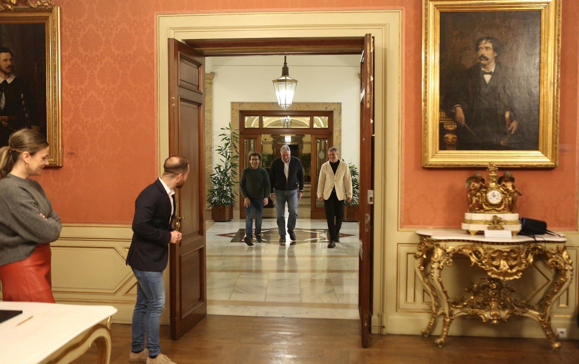 EH Bildu, Geroa Bai y Contigo Zurekin, firman, junto a PSN, el presupuesto de Pamplona 2026