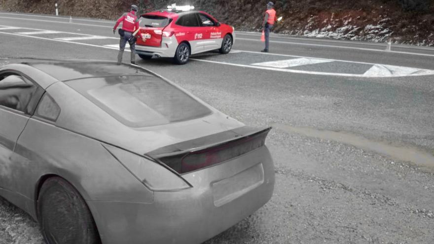 Interceptado en Gulina sin ITV, ni seguro y positivo en drogas