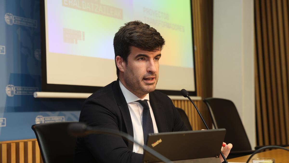 El director general de la SPRI, Jon Ansoleaga.