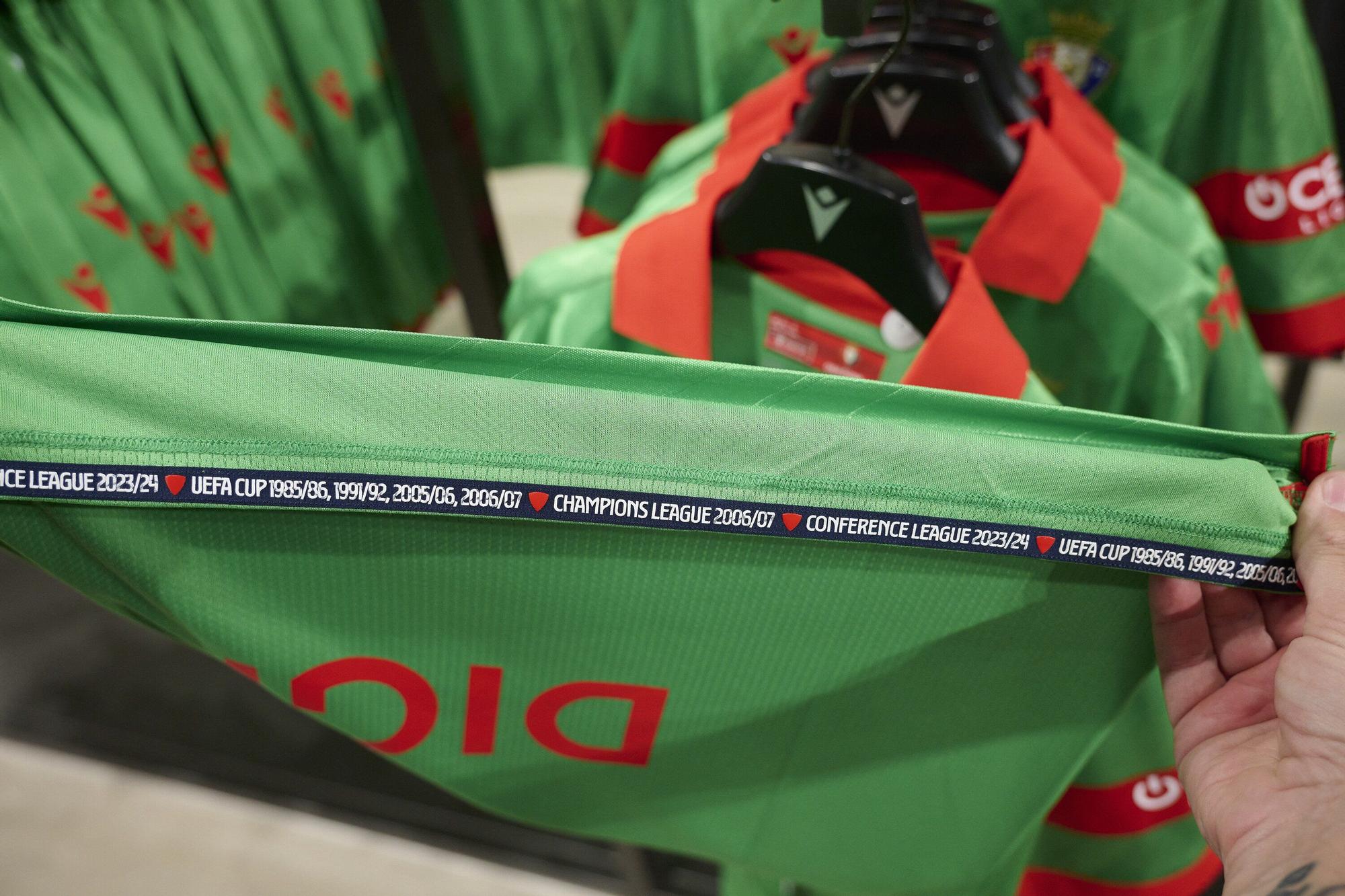 Osasuna presenta su segunda equipación para la temporada 2024/2025