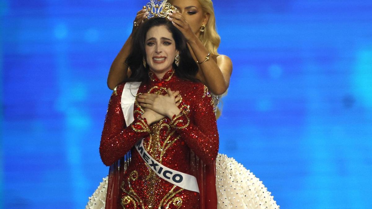 La mexicana Fátima Bosch, de 25 años, ganadora de Miss Universo.