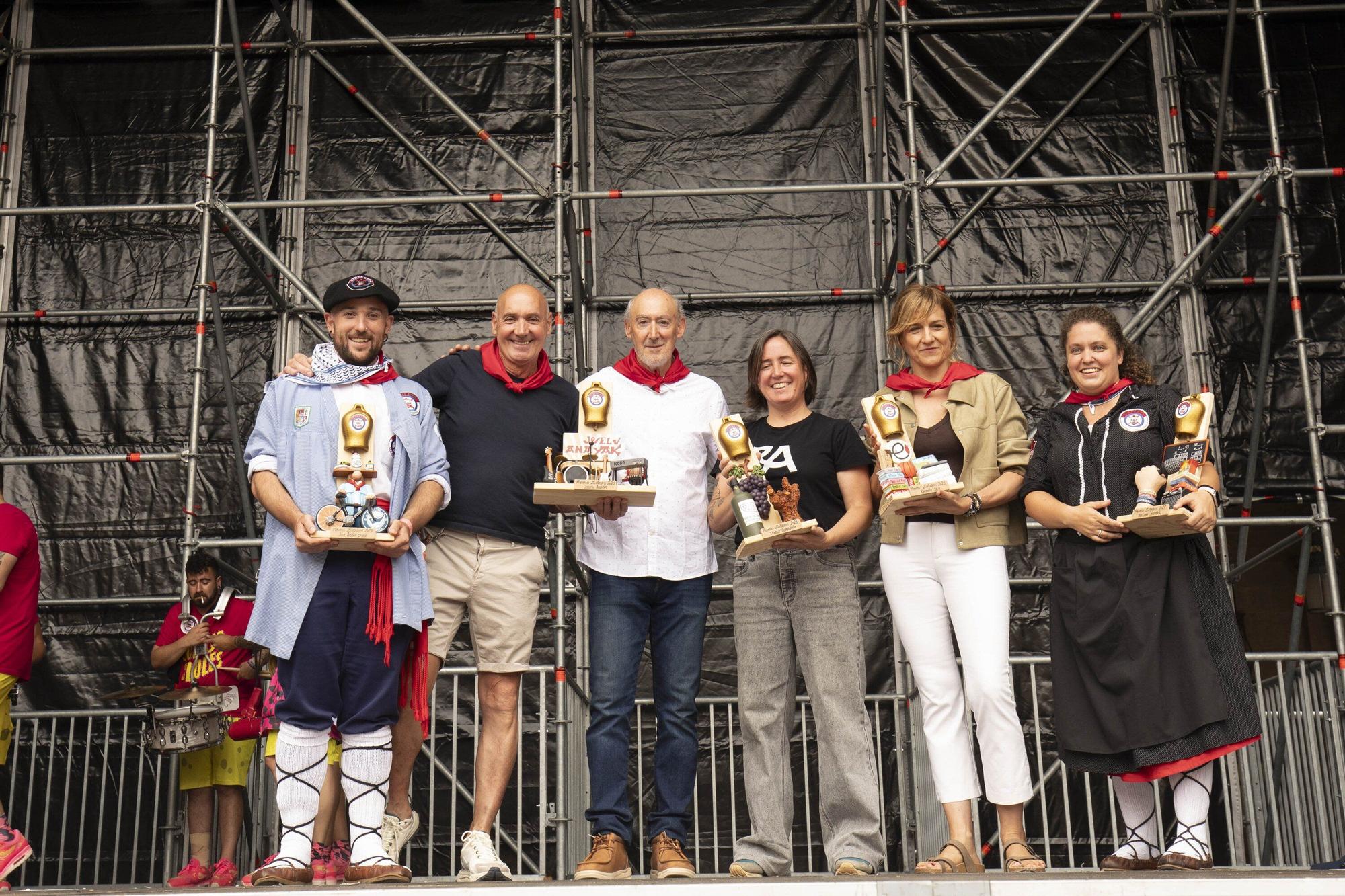 En imágenes: Zintzarri entrega sus premios de 2025