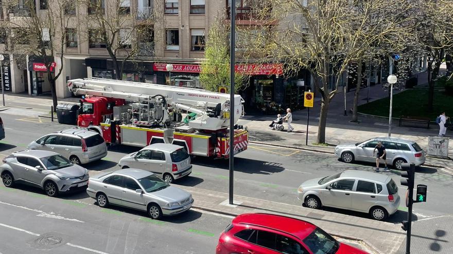 Pequeño incendio en las obras del Estadio